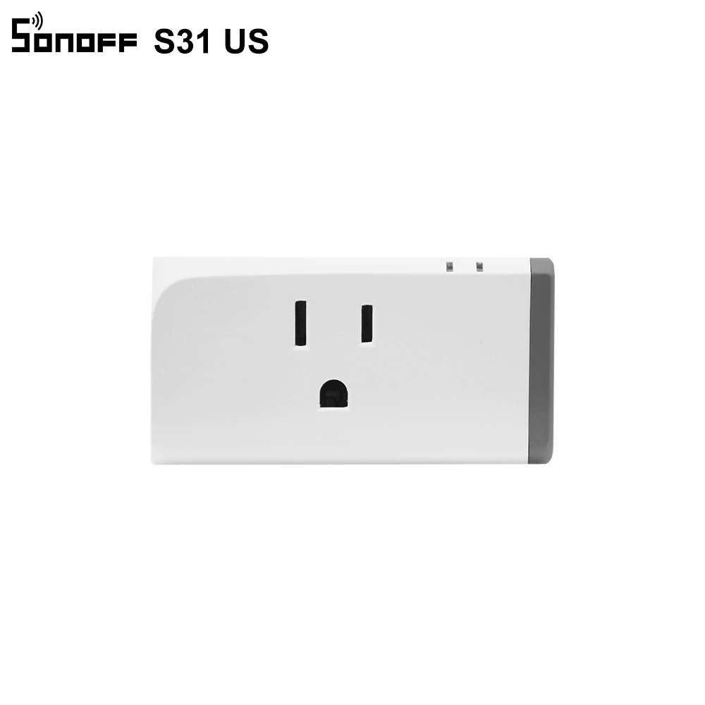 5 шт./утерянная Wifi розетка Sonoff S31 US переключатель беспроводной пульт