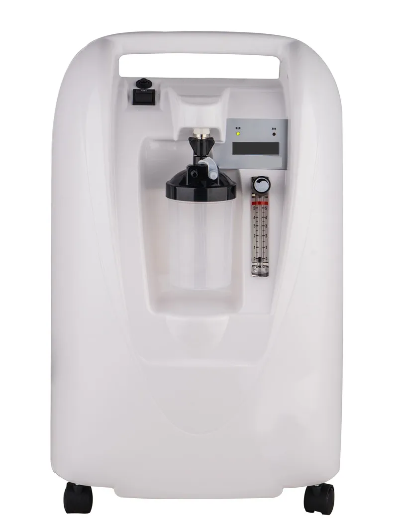  Portable Oxygen Concentrator O2 Generator CE Approved 5L 90% Medical Health Care Use Oxygen Bar 24 