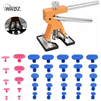 

WHDZ PDR Tools Kit Professional Hand Tool Sets High Quality Car Paintless Dent Repair Tools Set Gold Dent Puller Glue Tabs