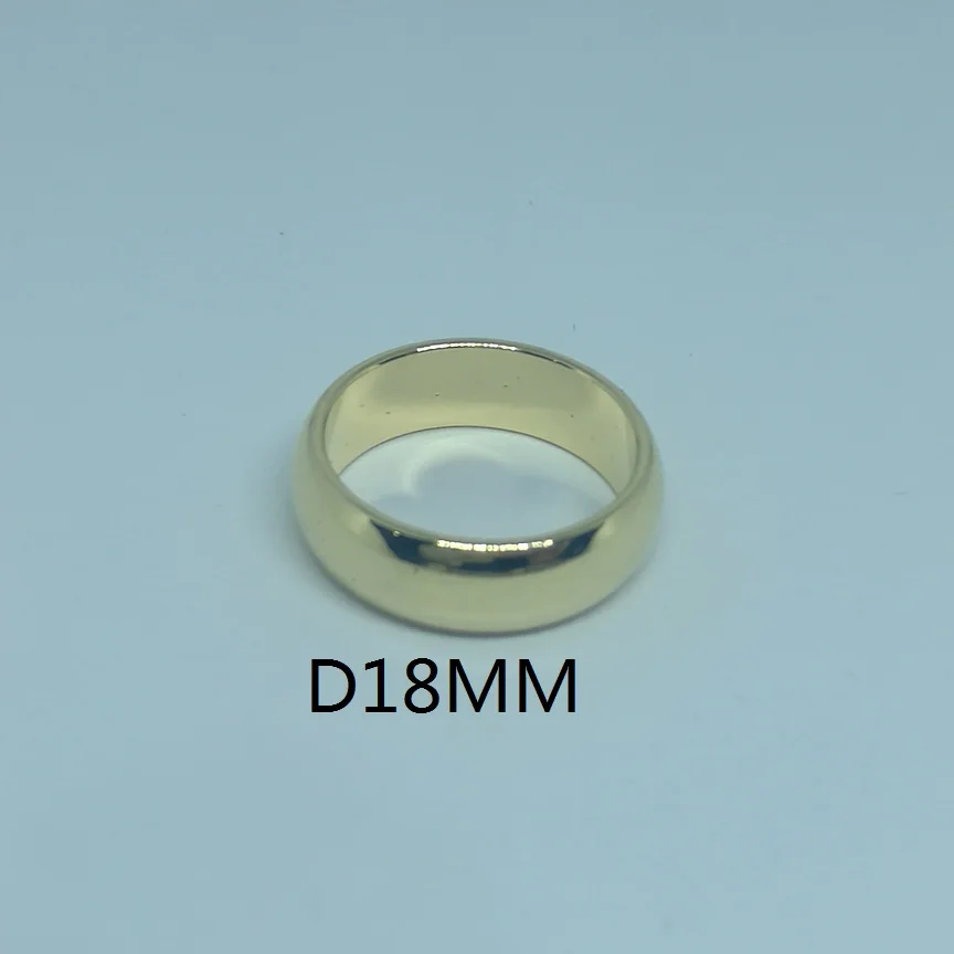1 шт. N35 Сильный NdFeB Золотое магнитное кольцо магический постоянный неодимовый магнит реквизит внутренний диаметр 18 мм 19 мм 20 мм 21 мм