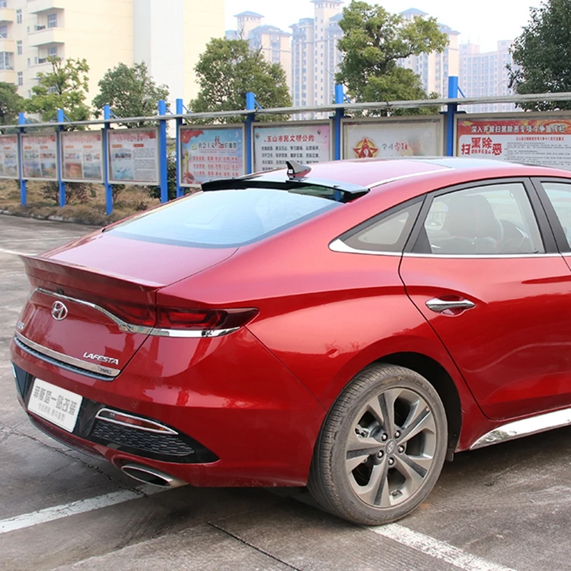Для hyundai LAFESTA спойлер Высокое качество ABS Материал заднее крыло автомобиля праймер цвет задний спойлер для hyundai lafesta спойлер
