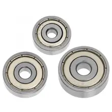 10Pcs/set Bearing Steel Deep Groove Ball bearings Double-Sided Sealing Pulley Wheel Ball Bearings цена 10Pcs/set Bearing Steel Deep Groove Ball bearings Double-Sided Sealing Pulley Wheel Ball Bearings цены онлайн