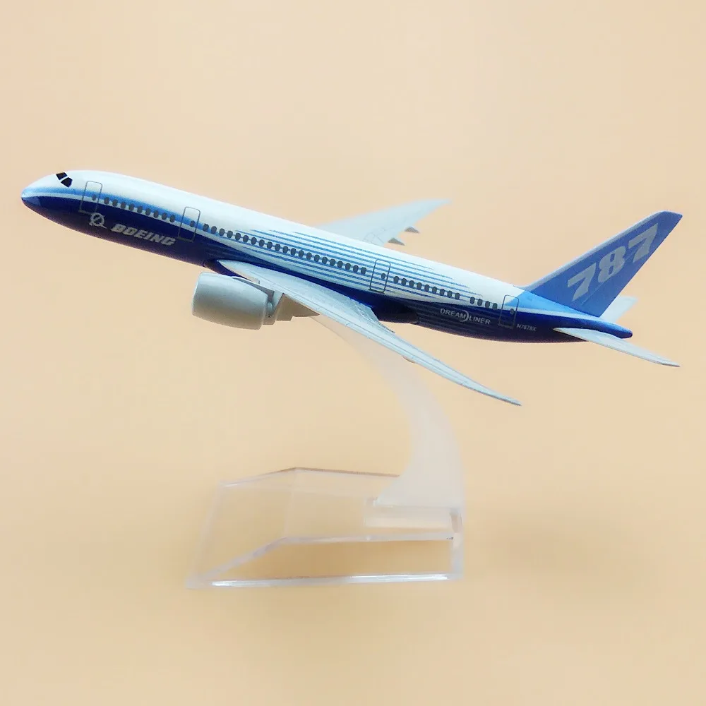 

Air Boeing 787 B787 Airlines ProtoMech Plane Model Development Aircraft 16cm Prototype Airplane Model Crafts