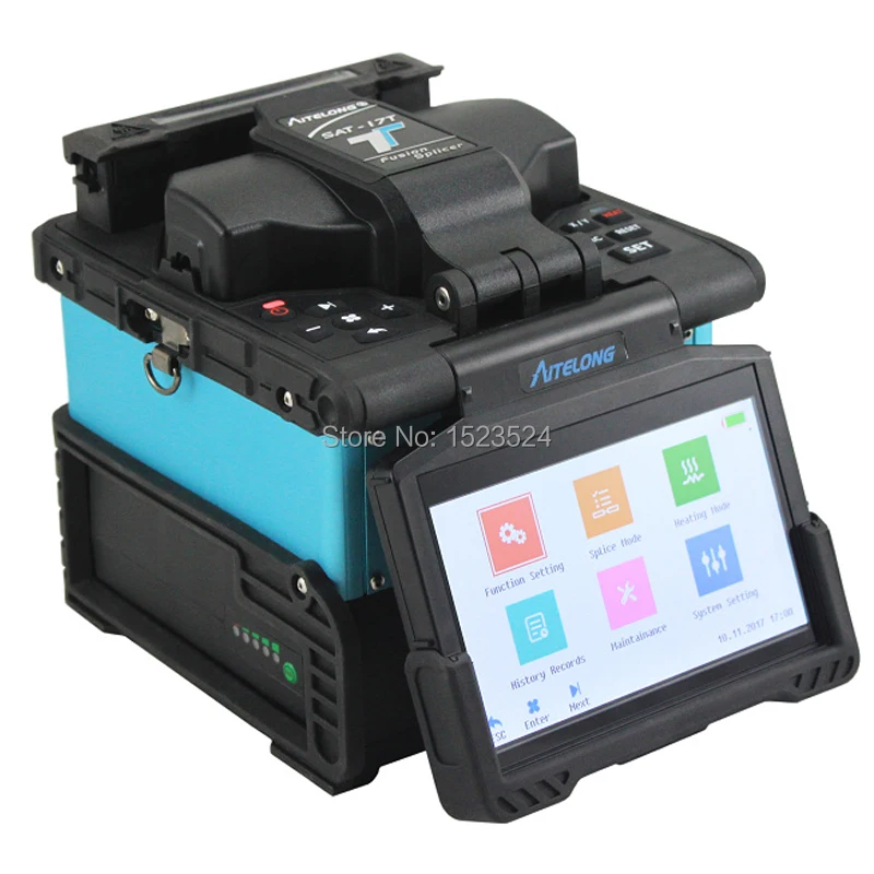 

High Quality 7S Fast Splicing SAT-17T Optical Fiber Fusion Splicer Splicing Machine Optical Fusion Splicer
