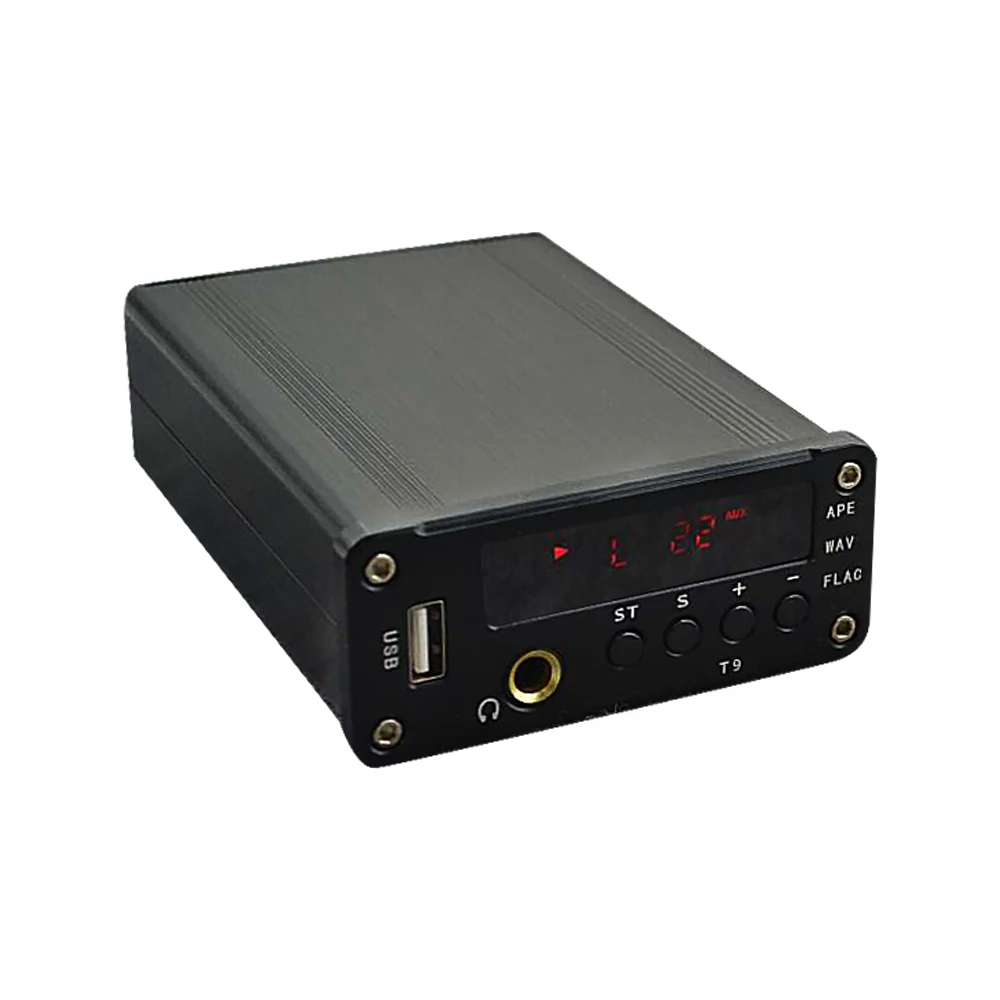

PJ.MIAOLAI USB Lossless Music APE Decoding Player Supports Coaxial Fiber Output Digital Audio Decoder With Headphone Amplifier