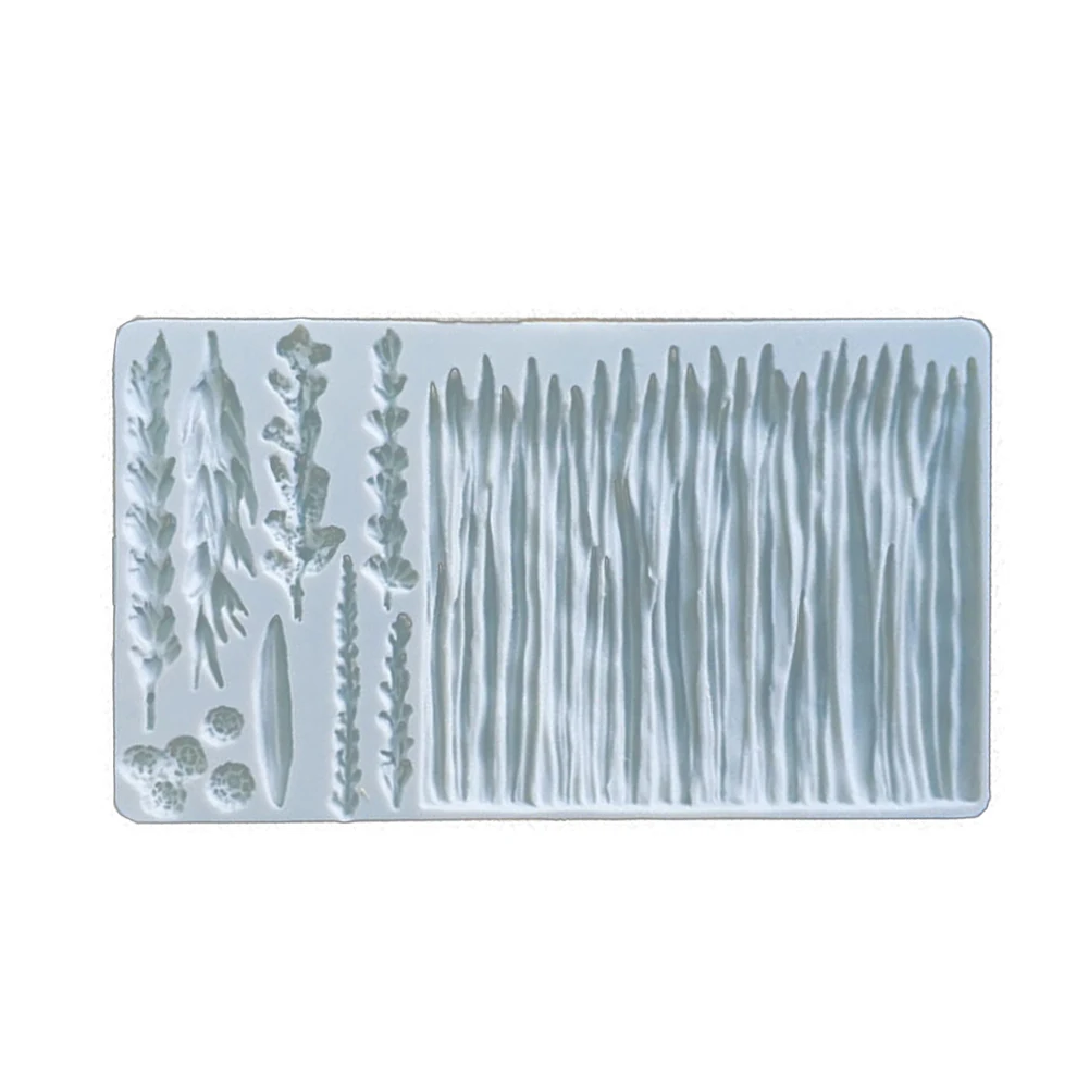 

Clay Tool Border Sugarcraft Chocolate Wedding Cooking Silicone Wild Meadow DIY 3D Fondant Mold Multipurpose Cake Decoration