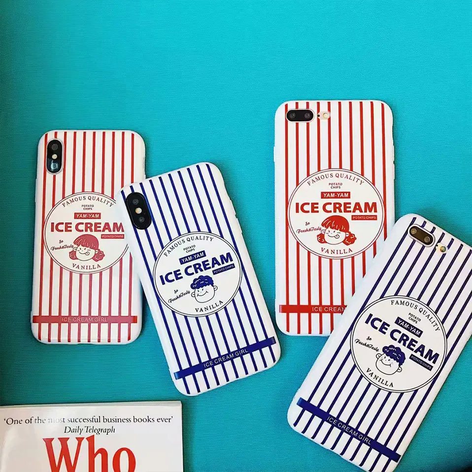 Silicone TPU Cover Cases For iPhone 6s X 7 Capa Cute Cartoon Back 6S Coque 8 Plus |