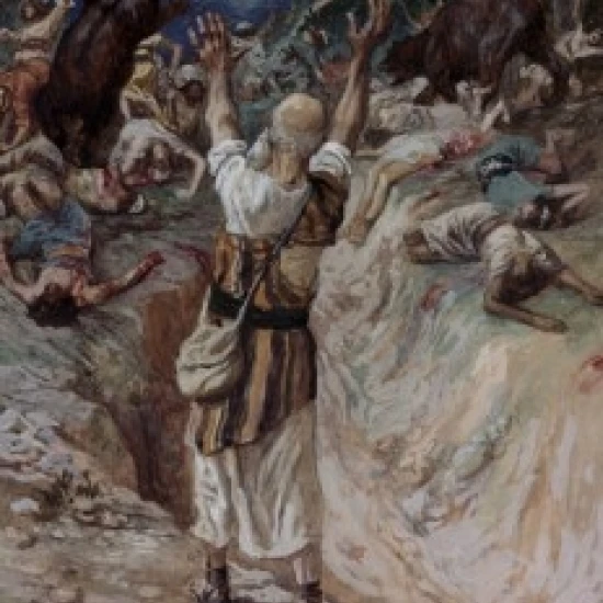 The Children Devoured By Bears  James Tissot  (1836-1902 French)  Jewish Museum  New York City Poster Print (18 x 24)