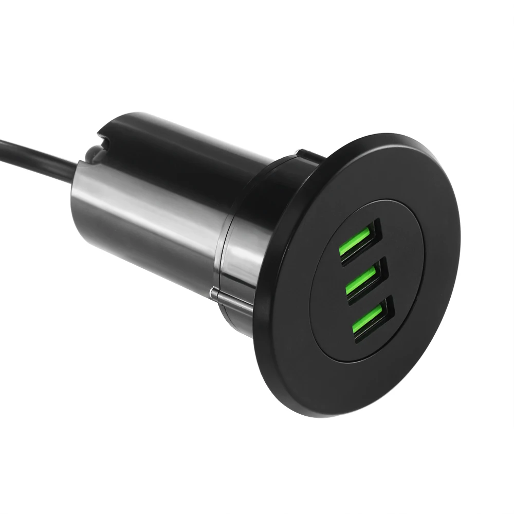3 настольное зарядное usb устройство 5 V 3.1A офис домашний стол мобильный телефон