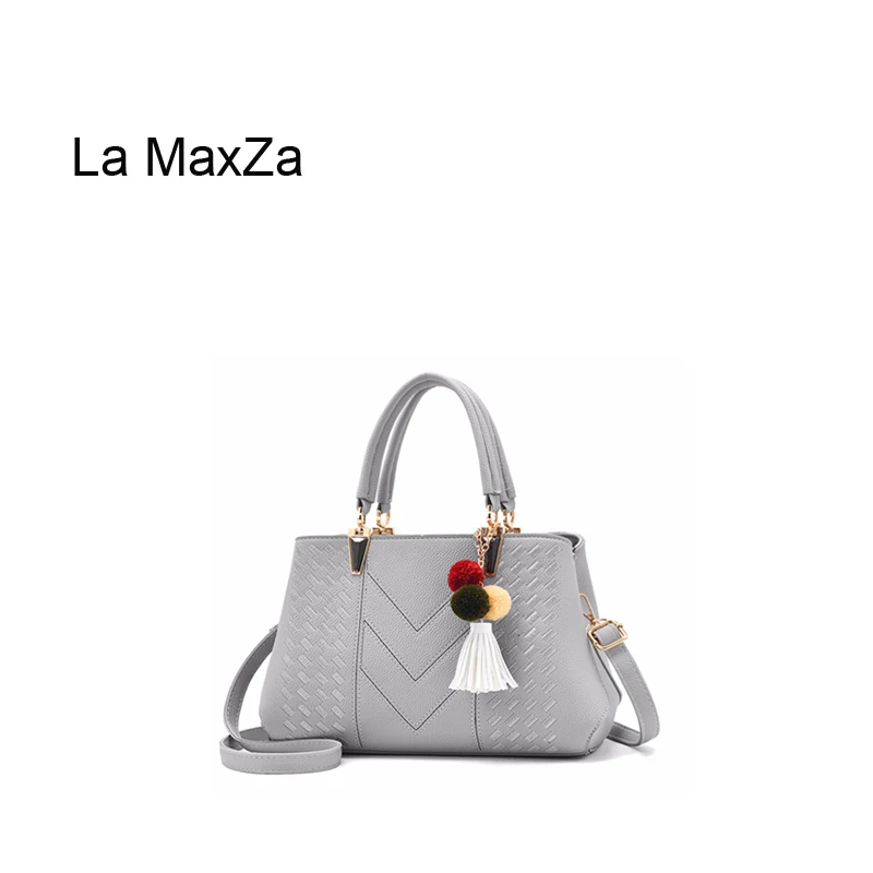 

La MaxZa Famous Brand Multifunction 2019 Luxury Handbags Office Crossbody Name Brand Women Medium Gold Shaped Handbag Tote Bag