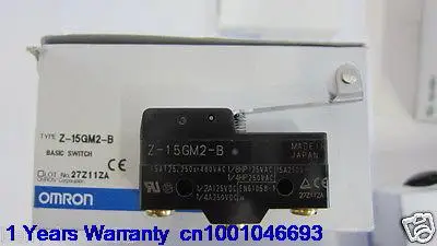 

DHL/EUB 10pcs Original for OMRON limit switch Z-15GM2-B 15-18