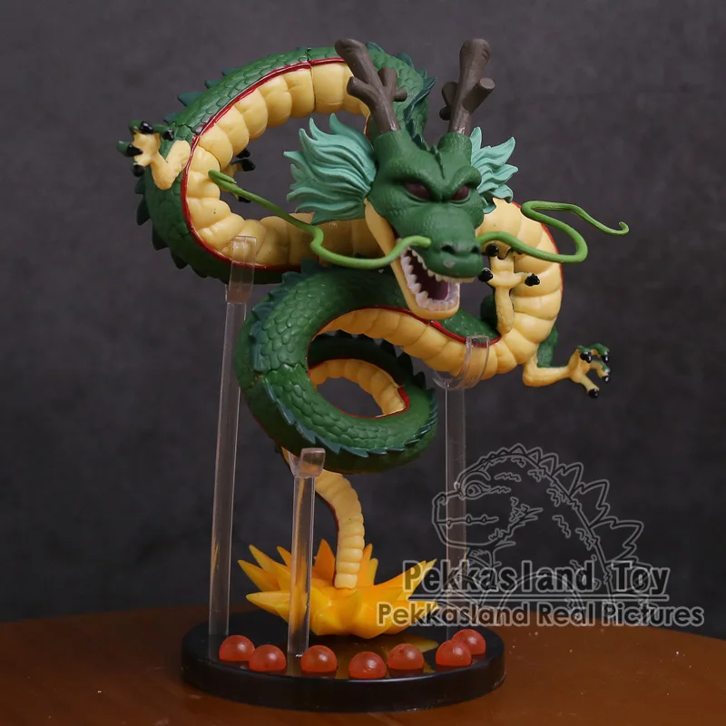 Dragon Ball Z Shenron+ Mountain подставкой+ 7 хрустальных шаров ПВХ Цифры Коллекционная модель игрушки