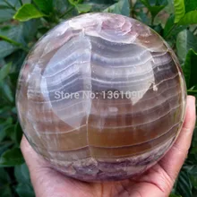 Xd j00232 ПРИРОДНОГО Флюорита кристалл кварца исцеление сфера шар