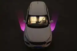 Qirun светодио дный приветствие Атмосфера декоративные Daylights Тормозная туман лампы Обратный фар поворотник для Audi A4 Quattro A5 a6 A6