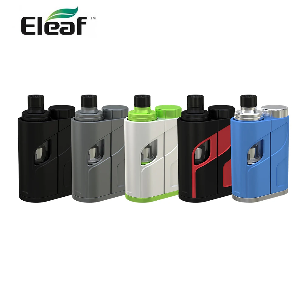 

USA /Russian Original Eleaf iKonn Total with ELLO mini 2ML Tank 50W Output iKonn Total Box MOD Electronic cigarette vape kit