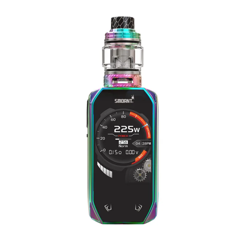 Оригинальный набор Smoant naoo 225W Box MOD Vape 2 4 дюйма цветной экран с баком Subohm мл