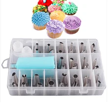 36 шт./компл. русские Трубное сопло наконечники из нержавеющей стали инструменты для приготовления кондитерский мешок и насадки мешок трафареты