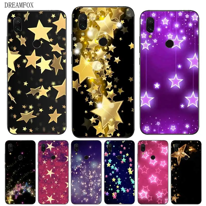 

N408 Star Soft TPU Silicone Case Cover For Xiaomi Redmi Note 3 4 4X 5 5A 6 7 Pro Global Case