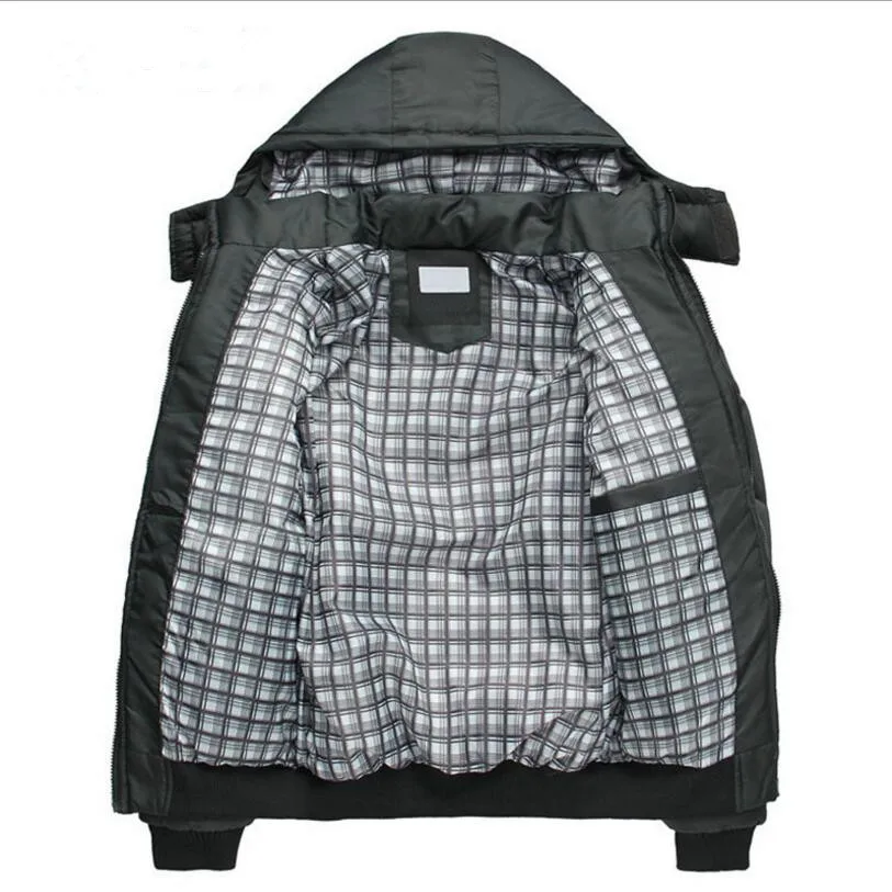 Najtaniej HOT New 2019 marka kurtka męska kurtka zimowa duży rozmiar M 4XL nowy nabytek dorywczo cienka bawełna z parki z kapturem Casaco Masculino