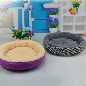 

Pet Bed for Dogs Cat Soft Cotton Creative Pet House Dog Bed Puppy Cats House Plush Nest Mat Pad Soild Color Pet Accessories