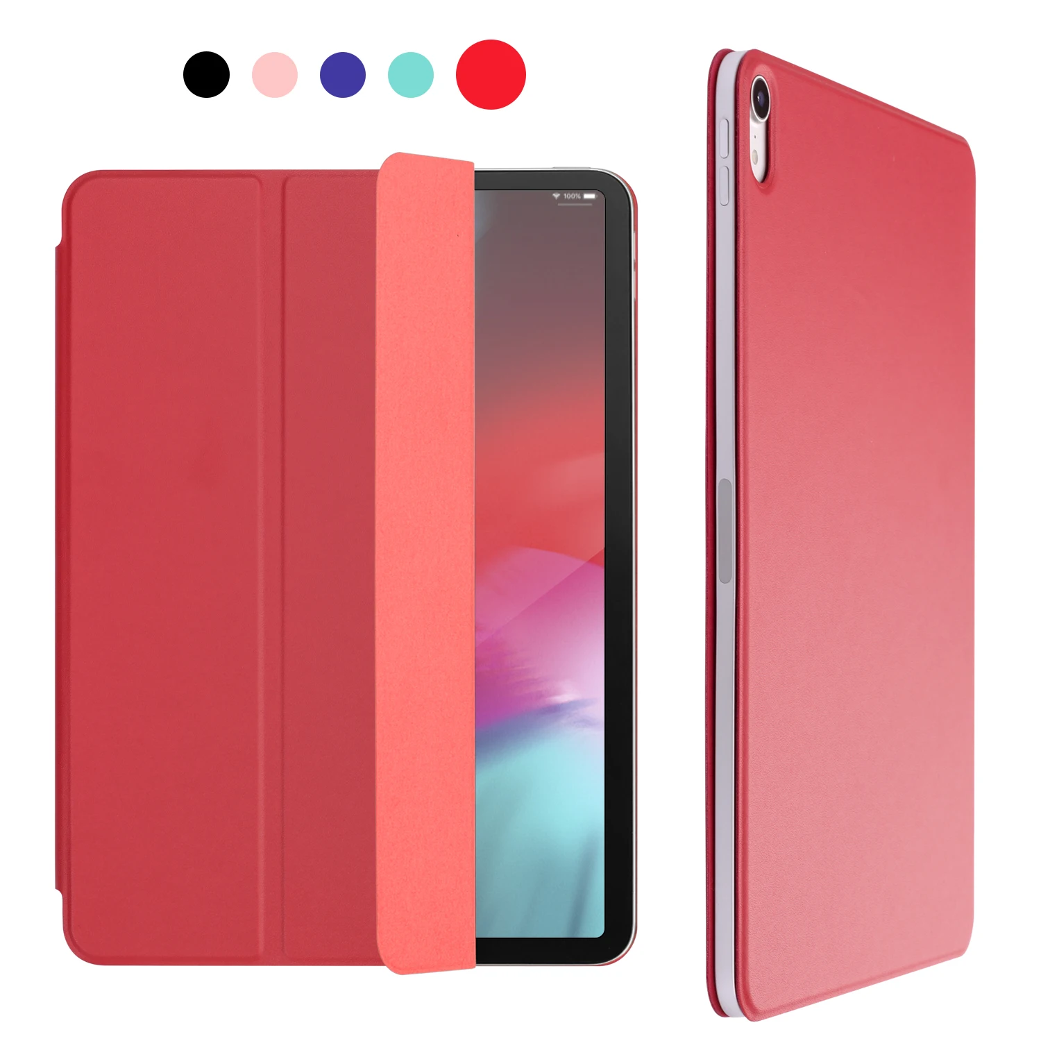 Для iPad Pro 11 Чехол для iPad Pro 12,9 2018 Funda Магнитный ультра тонкий умный чехол для iPad 11 дюймов Чехол Поддержка прикрепить заряд