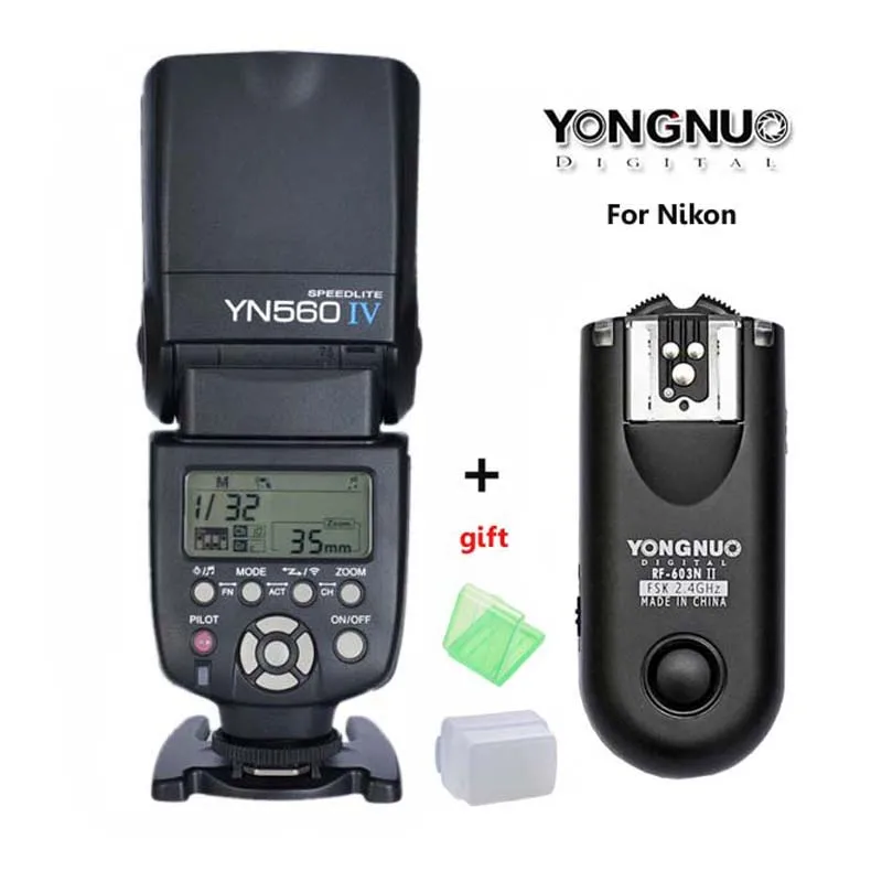 IV    Speedlite + RF-603 YONGNUO YN-560 II    Nikon D800 D7100 D610 D3300 D5100 D760 D8 