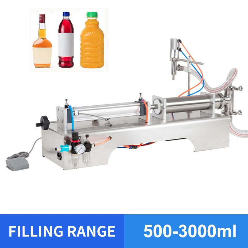OLOEY 3000-жидкий прохладительный напиток ml Одиночная голова 500 пневматическая машина для наполнения газированных напитков