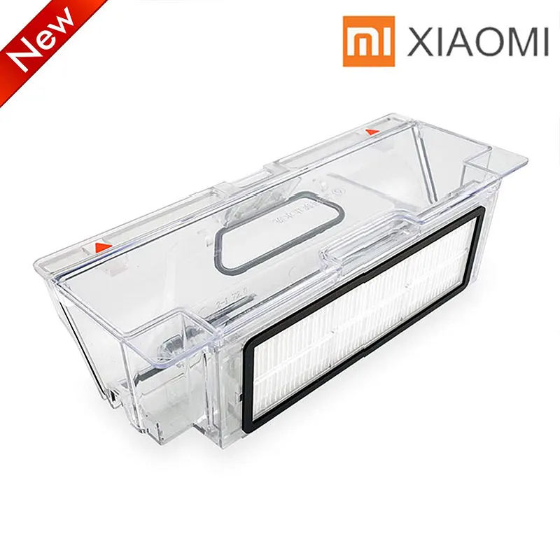 

Original XIAOMI Robot Vacuum Cleaner Parts Dust Bin Box with HEPA Filter Replacements