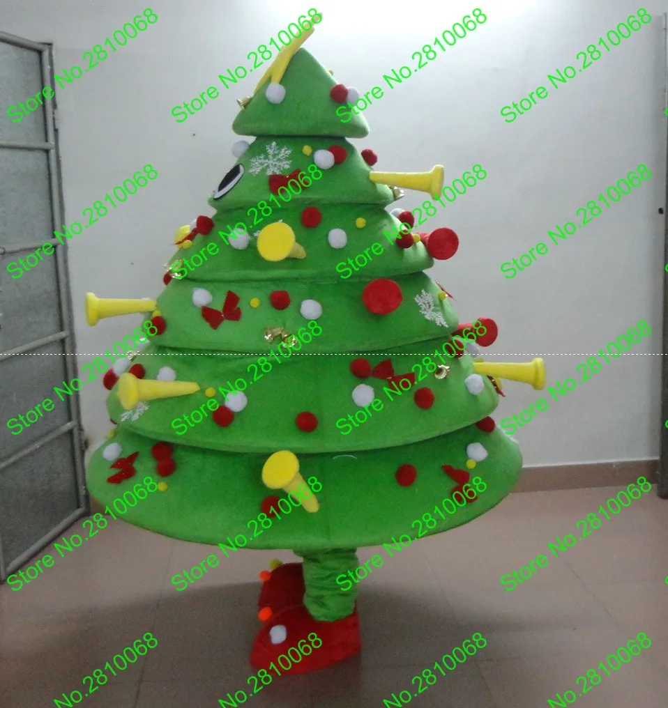 Membuat Bahan EVA Salju Pohon Natal Maskot Kostum Krayon Kartun