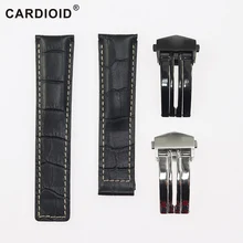 Кардиоидная 20 мм/22 мм/24 мм ремешок для часов из коровьей кожи для Rolex серии Для мужчин качество, лента для волос Мягкий браслет для часов для Rolex кабель-браслет на запястье