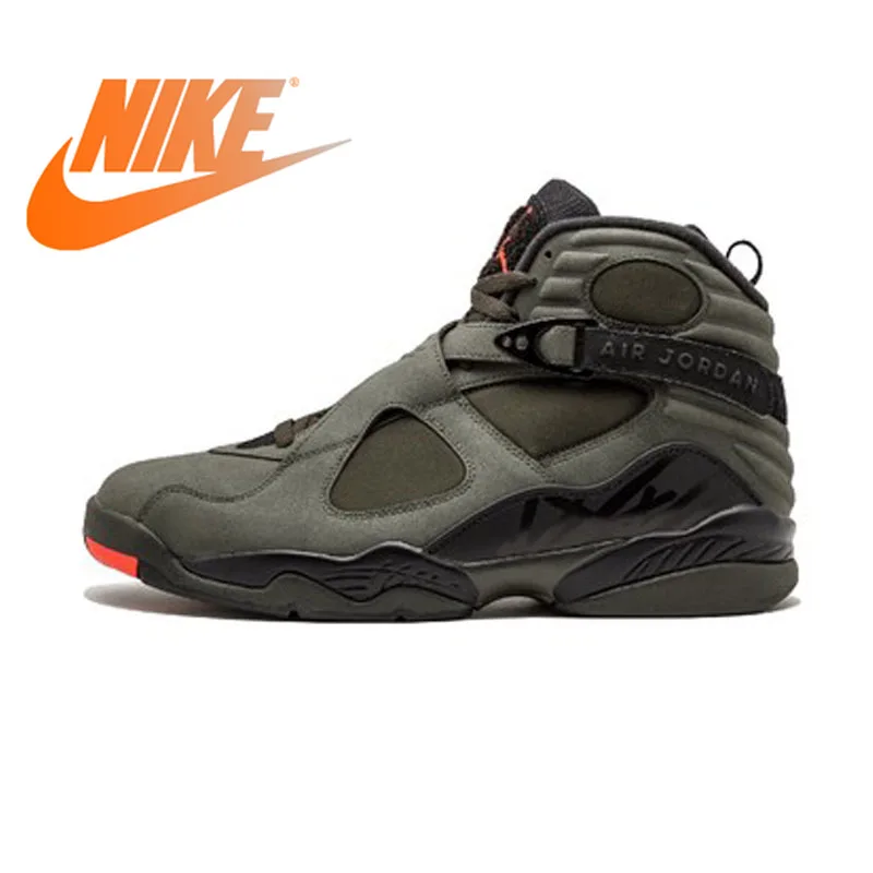 

Original Authentic NIKE FLIGHT Air Jordan 8 Retro "Take Flight" Mens Basketball Shoes Sneakers Breathable Sport Outdoor 305381