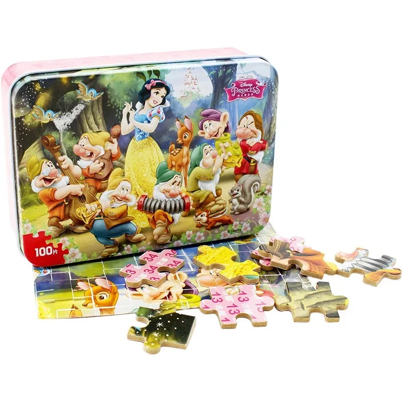 

Original Genuine Disney Pixar Cars 3 Disney Mickey Mouse Mermaid Frozen Children Puzzle Puzzle Toy Birthday Christmas Gift