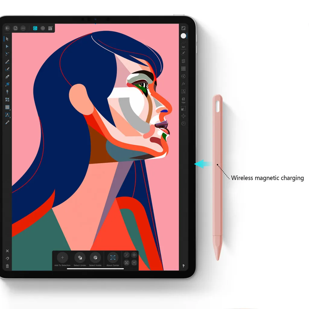 Эластичный Защитный силиконовый чехол для Apple Pencil 2, мягкий силиконовый чехол для Apple Pencil, чехол для iPad