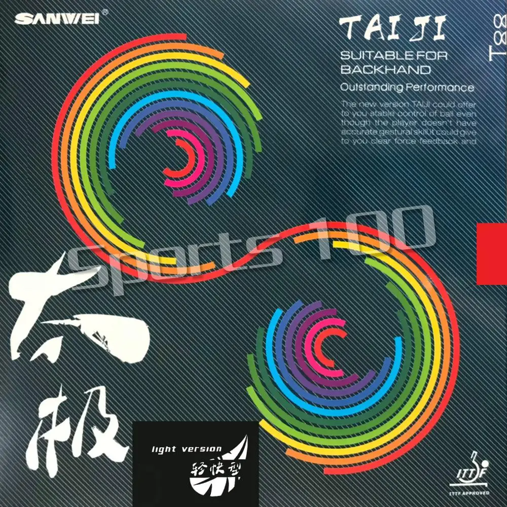 

SANWEI TAIJI Super light pips in table tennis Rubber with sponge for racket ping pong paddle