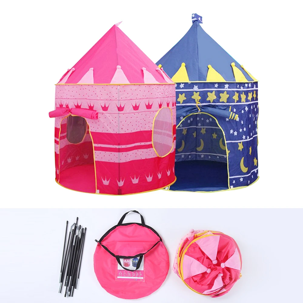 

2 Color Children's Tent Toy Kids Small House Balls Pool Infant Tent Baby Beach Tent Ball Pit Children's Houses Outdoor Game Tent