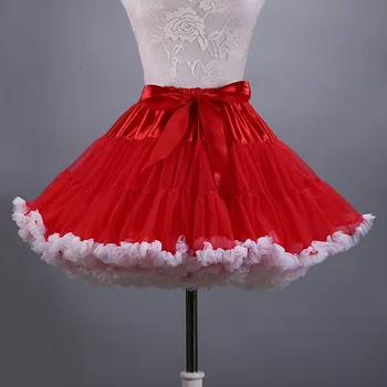 

2020 Short Petticoat Woman Underskirt soft Tulle Bridal Petticoat Ruffled Knee Length Colorfulle New arrival cause dresses stock