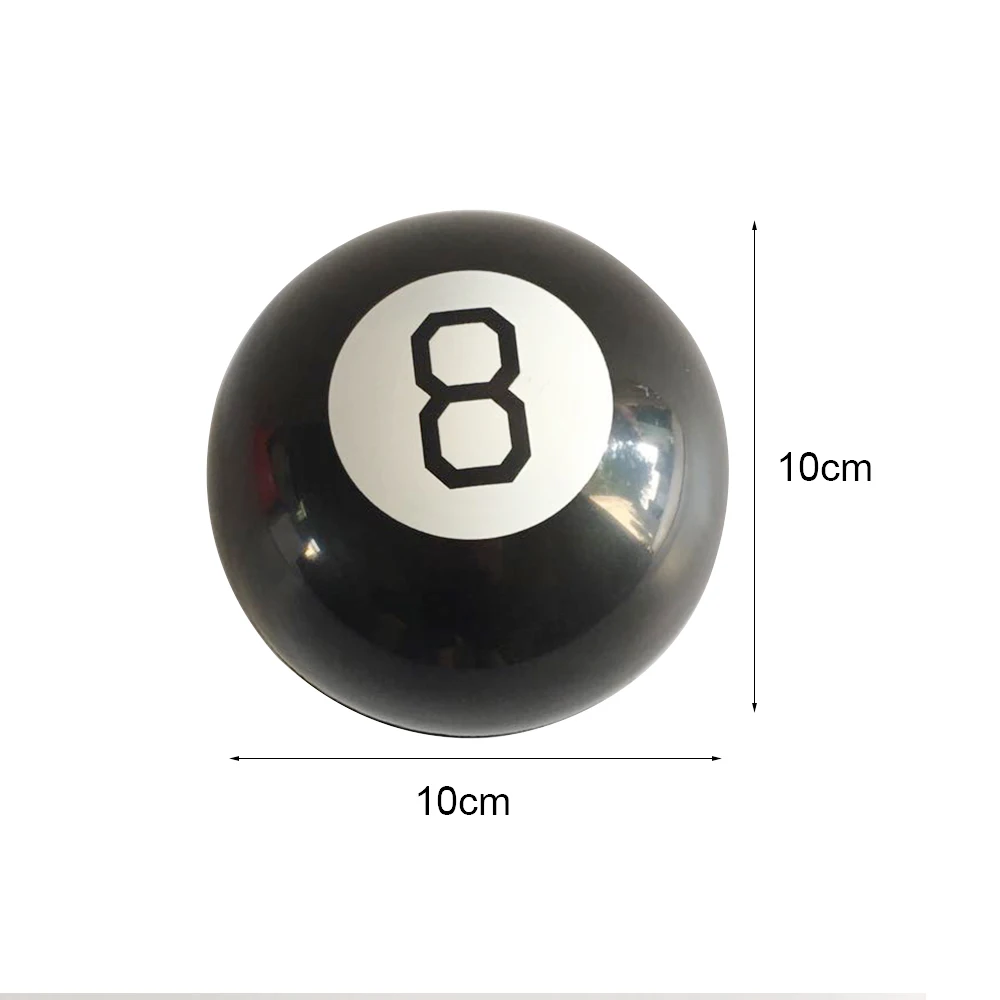 Черный 8 Магический предсказательный шар Забавный Сферический магический обучающий игрушки для детей Для мальчиков и девочек магические трюки Классические игрушки