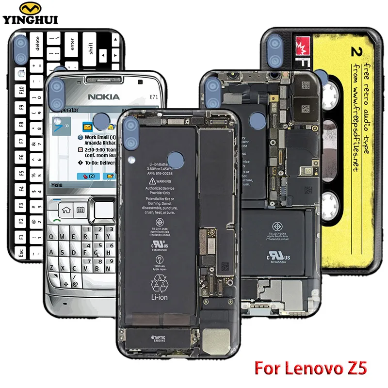 لوحة المفاتيح TPU سيليكون لينة حالة 3D غطاء سيليكون لينوفو Z5 حالة لينوفو Z5 L78011 حالة ريترو كاميرا أشرطة كاسيت حاسبة لوحة المفاتيح TPU سيليكون لينة حالة 3D غطاء سيليكون لينوفو Z5 حالة لينوفو Z5 L78011 حالة ريترو كاميرا أشرطة كاسيت حاسبة