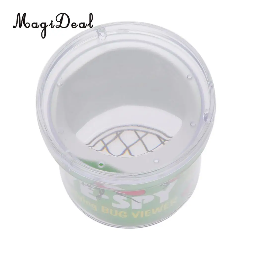 MagiDeal Insect Viewer Locket Box Jar Magnifier Bug Magnifying Loupe Watch Children Toy for School Experiment Hiking Camping