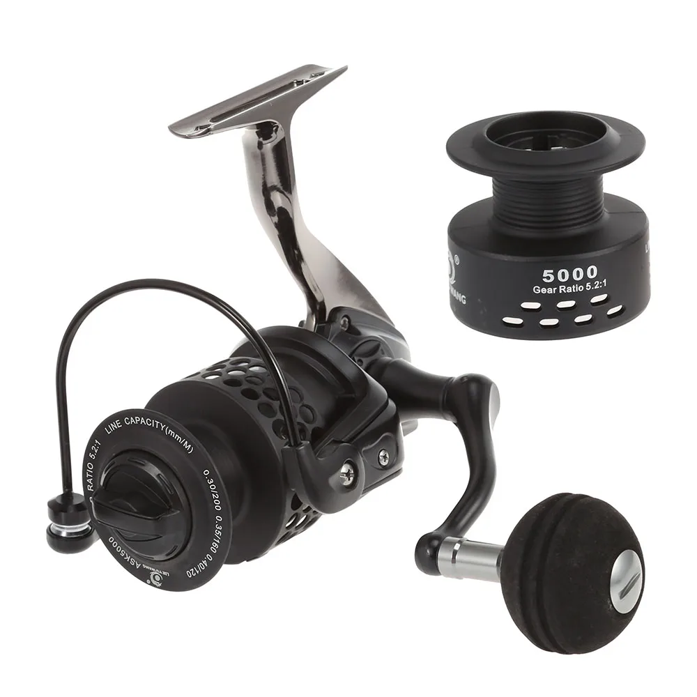 

ASK5000 - 8000 13 + 1 Ball Bearings Spinning Fishing Reel