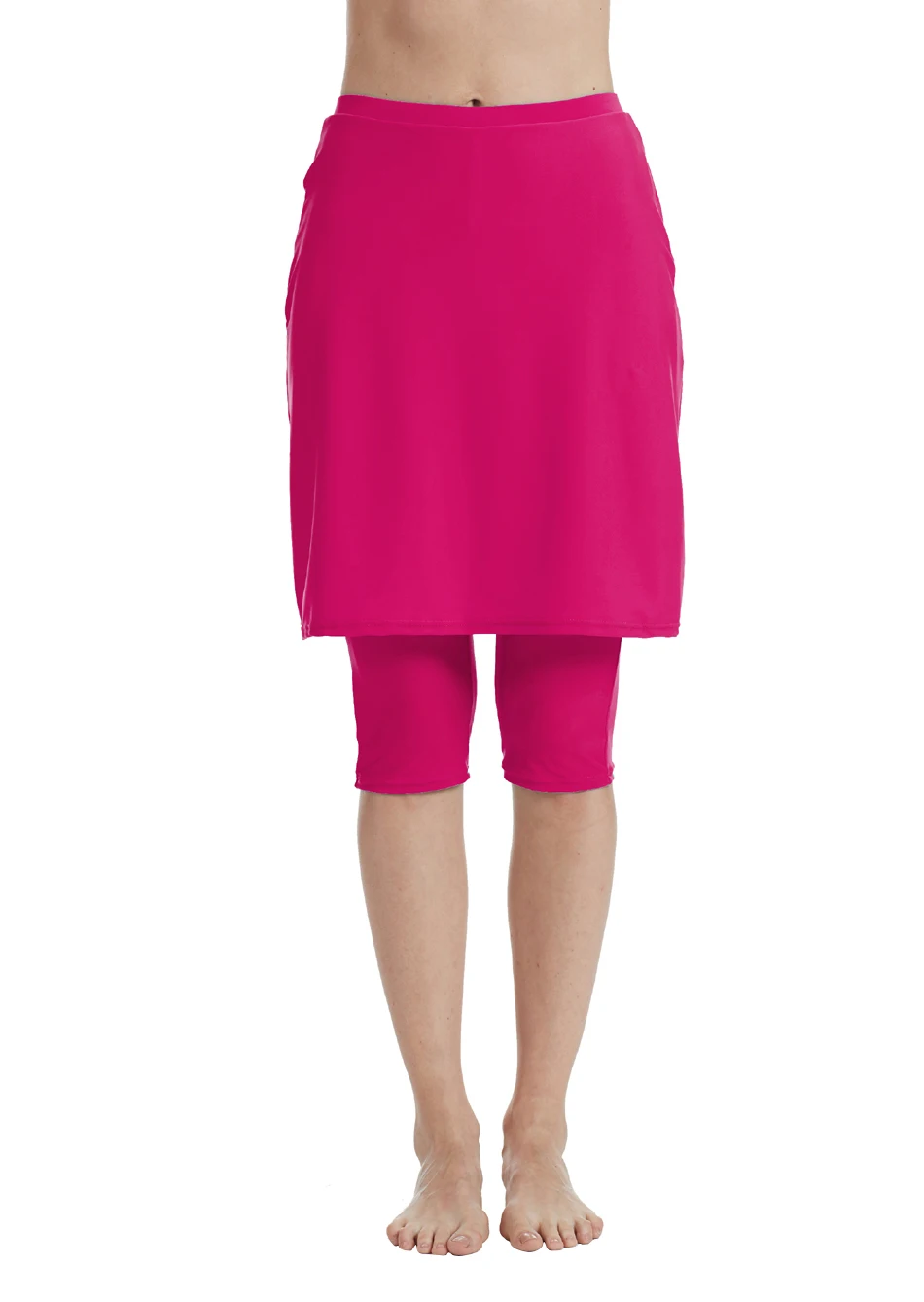 Bonverano(TM) Женская полиамидная юбка с розой из спандекса с леггинсами