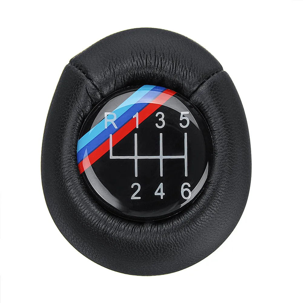 

Hot 1 Pcs 5/6 Speed Manual Gear Shifts Knob PU for BMW E30 E36 E38 E39 E46 E60 E90 E91 E92 JLD