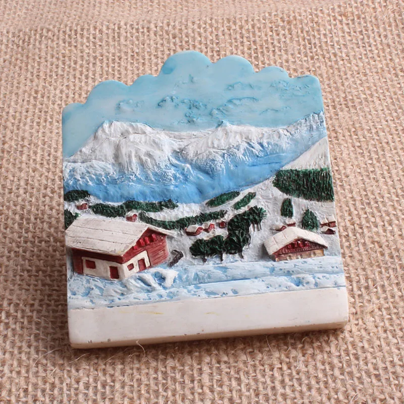 3D Handmade resin Refrigerator Fridge Home Decoration Craft