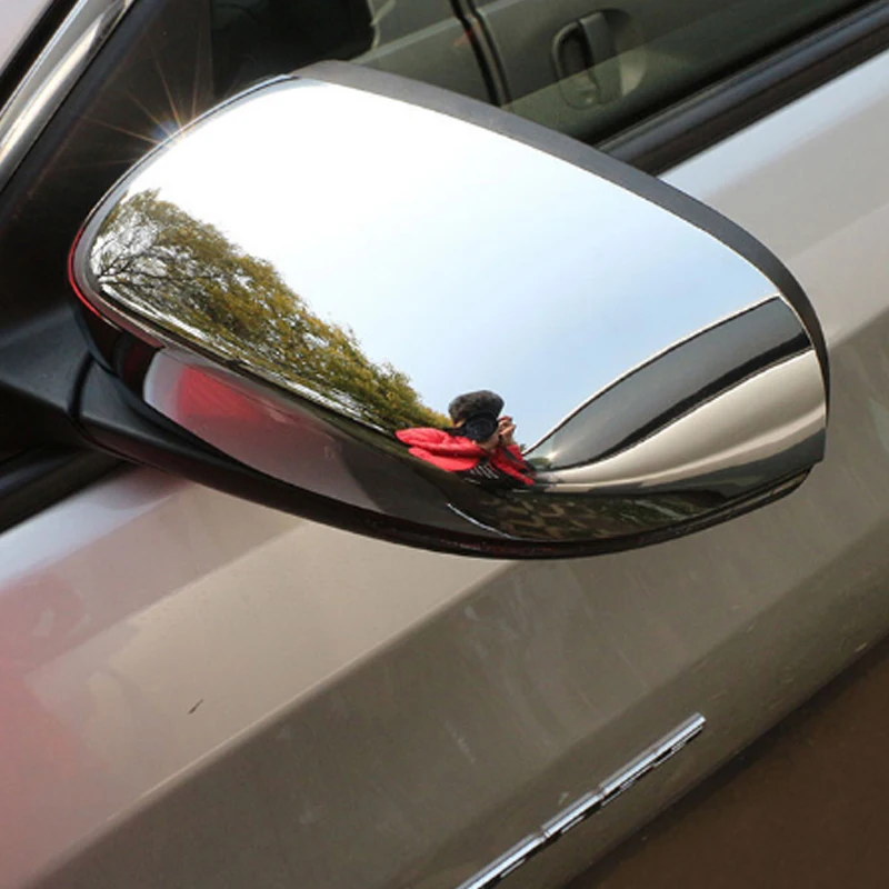 Foal Burning Car ABS Chrome Rearview Mirror Protection Cover Rear View