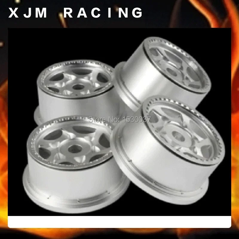 

cnc metal wheel hub set for 1/5 hpi rovan km baja 5t rc car parts