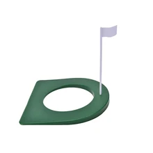 1 компл. гольф в/на открытом воздухе регулирования кладя чашки отверстие Putter практика тренер флаг для гольфа