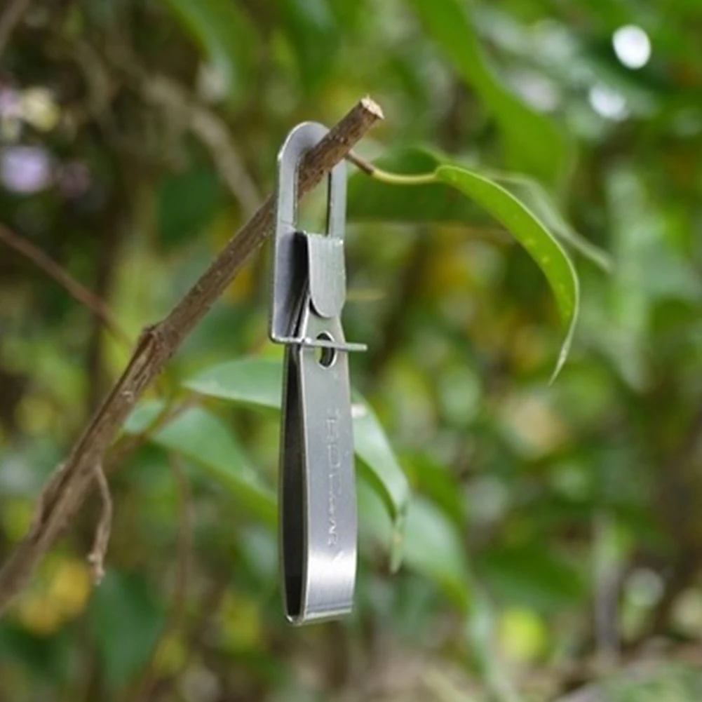 

Stainless EDC Gear Tweezers Tick Gripper Survival Bush Craft Manicure Knife Camping Tool Keychain #19