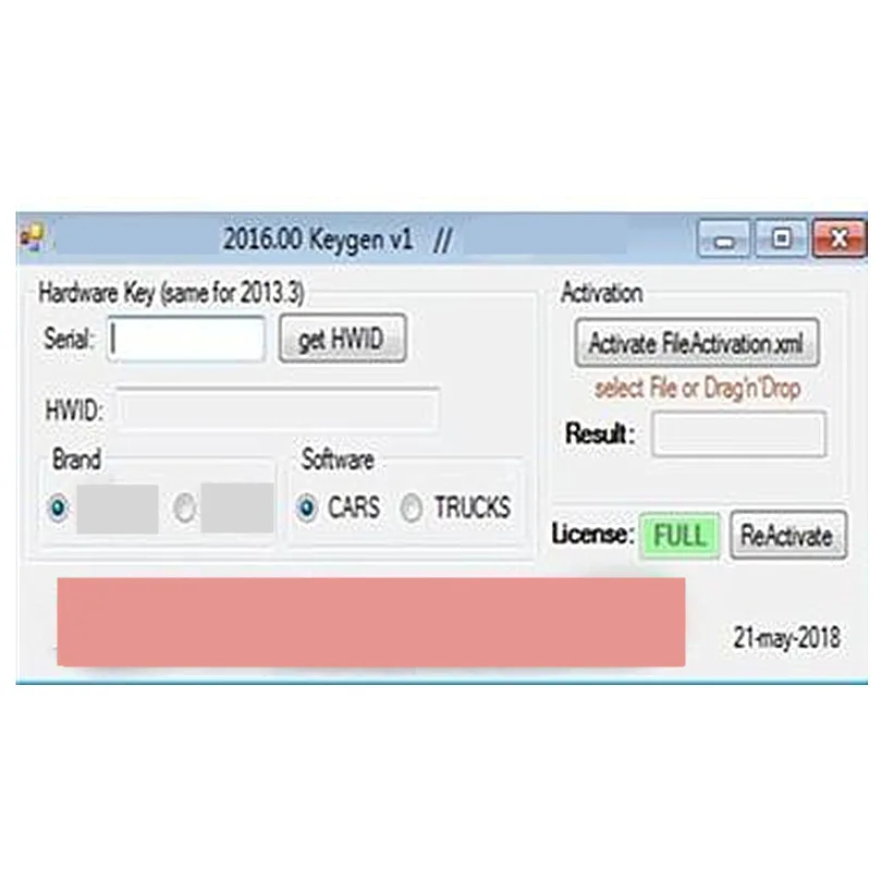Новинка диагностический инструмент для автомобиля TCS Multidiag 2017 1 SW 2016 0 требуется