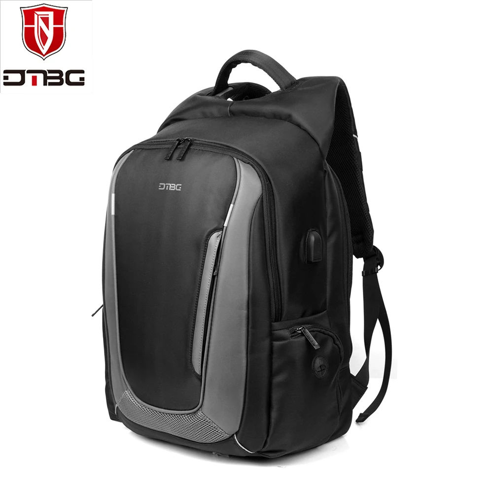 DTBG Laptop Backpack 17.3 Inch Rucksack With USB Charging Port Men