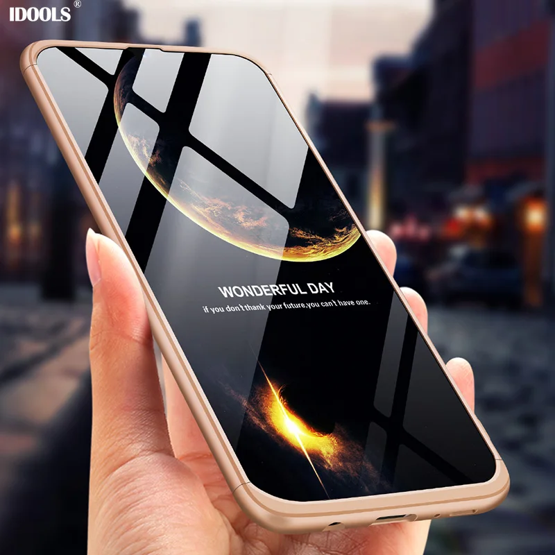 

IDOOLS Case For Samsung Galaxy A50 A30 Case 360 Full Protection Matte Back Phone Sleeve For Samsung Galaxy A50 A30 Cover